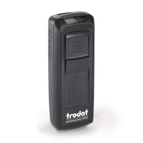 Trodat Pocket Printy 9512 Ecoblack zsebbélyegző zárt állapotban	
