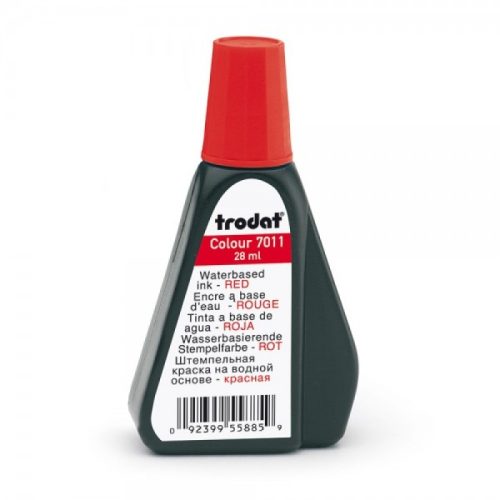 Trodat 7011 piros bélyegzőfesték 28 ml