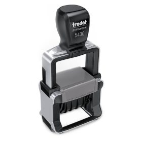   Trodat Professional 5430 Fémházas Dátumbélyegző ( 41 X 24 Mm ) Lenyomattal