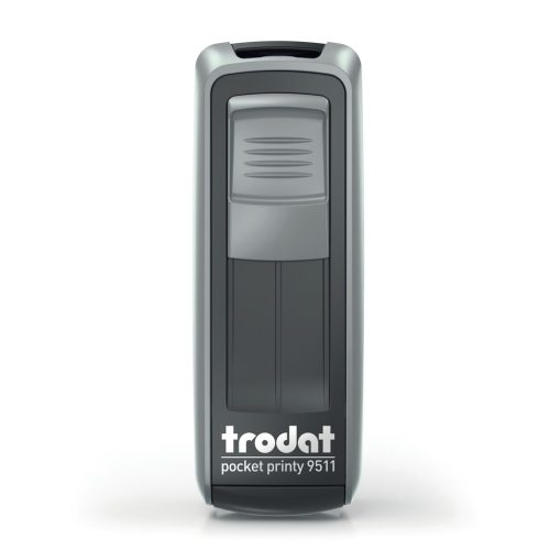 Trodat 9511 Ecoblack-Silver zsebbélyegző – zárt nézet	