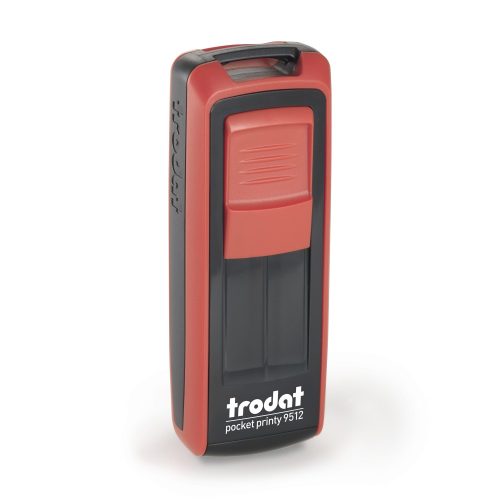 Trodat Pocket Printy 9512 Ecoblack-Red Zsebbélyegző