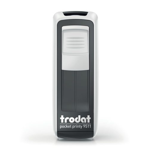Trodat 9511 Ecoblack-White zsebbélyegző – zárt nézet	