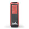 Trodat 9511 Ecoblack-Red zsebbélyegző – zárt nézet, fekete–piros	