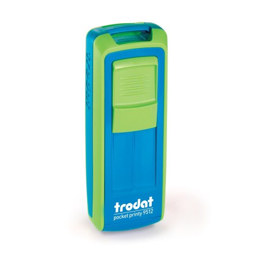Trodat Pocket Printy 9512 Zöld–Kék Zsebbélyegző