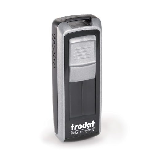 Trodat Pocket Printy 9512 Ecoblack-Silver Zsebbélyegző